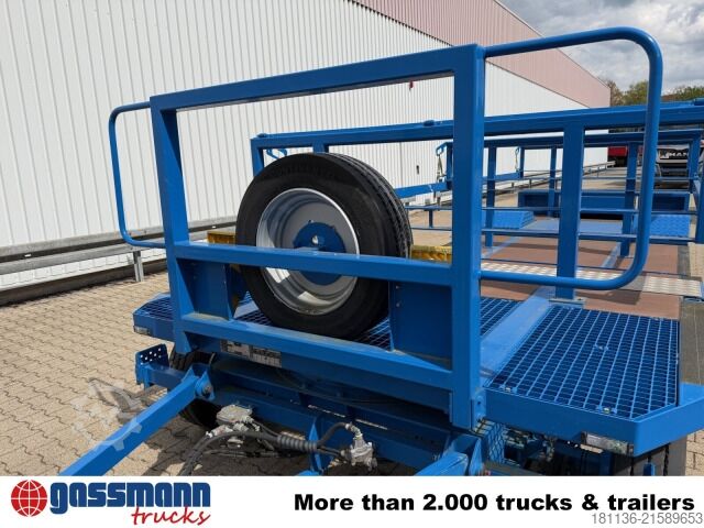 Reboque  Empl TL 6,4 Spezial-Tiefladeanhänger, Ex-Polizei