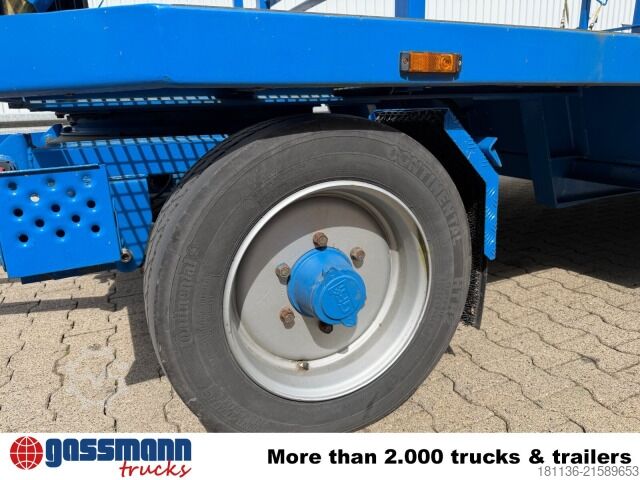 Reboque  Empl TL 6,4 Spezial-Tiefladeanhänger, Ex-Polizei