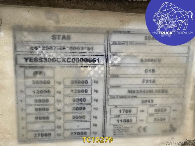 Avfallsbil Stas Bulkliner 52M3