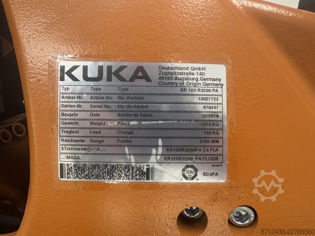 Industrijski robot KUKA KR 120 R3200 PA