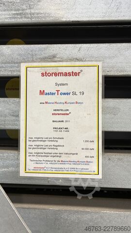 Almacén de chapas Storemaster Master Tower SL 19