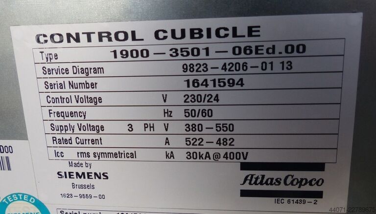 Schroefcompressor GA 250 Atlas Copco GA 250