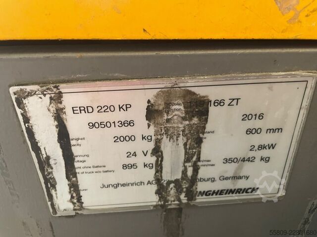 Wózek widłowy dwupokładowy Jungheinrich ERD 220 KP // baugleiche Geräte verfügbar