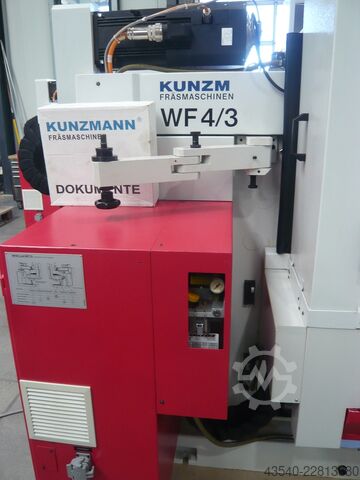 Fraiseuse Kunzmann WF4/3 TNC 320 wenig Betriebsstunden