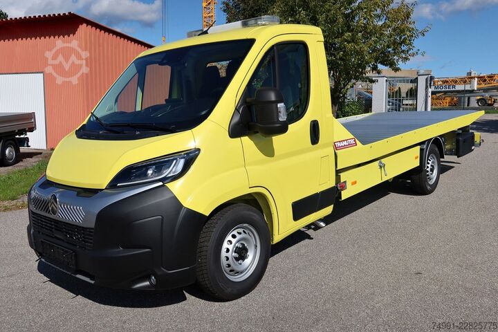 Autotransporter varevogn Citroën Jumper Schiebeplateau 35 Heavy L3 BlueHDi 180Ps