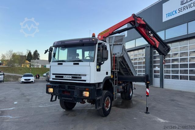 Truck mounted crane IVECO Cursor 270 4x4 Palfinger PK14002-4 2018