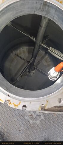 Basınçlı kap CHEMICAL PRODUCTION PLANT/REACTORS STAINLESS STEEL SYSTEM WITH RECIPES