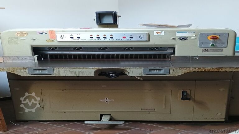 Skæremaskine Polar 72 CE