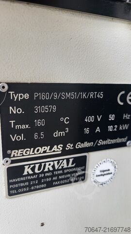 Sıcaklık kontrol cihazı 9,6 kW - 2 adet Regloplas P160/9/SG51/1K/RT45