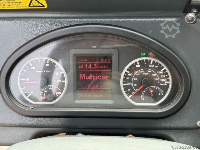 Kiepwagen bestelauto MULTICAR M27 C  comp. 4x4 opt. Schneeschild + Silostreuer