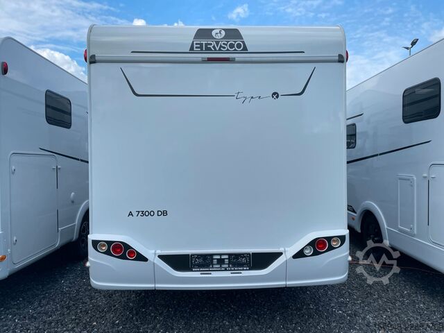 Alkoof camper ETRUSCO A 7300 DB *140 PS*