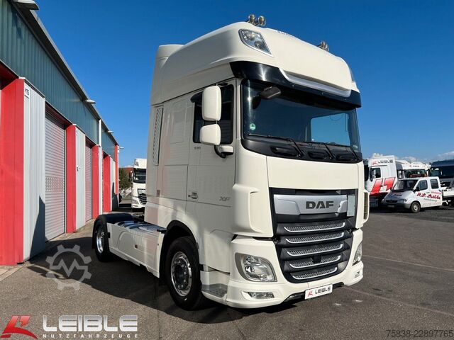 Standaard trekker DAF XF 530 SSC*Standklima*Leder*Side Guard*Alcoa*