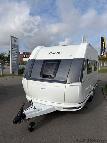 Caravan HOBBY De Luxe 400 SFe Auflastung auf 1500kg