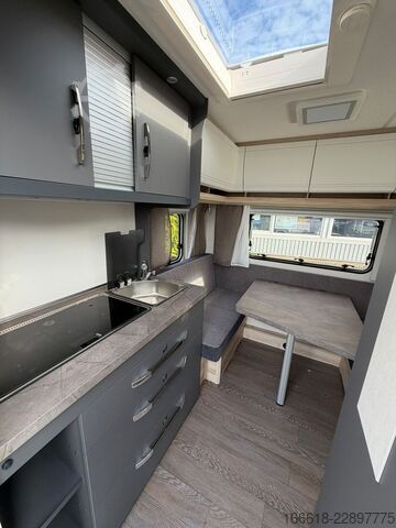 Caravan HOBBY De Luxe 400 SFe Auflastung auf 1500kg