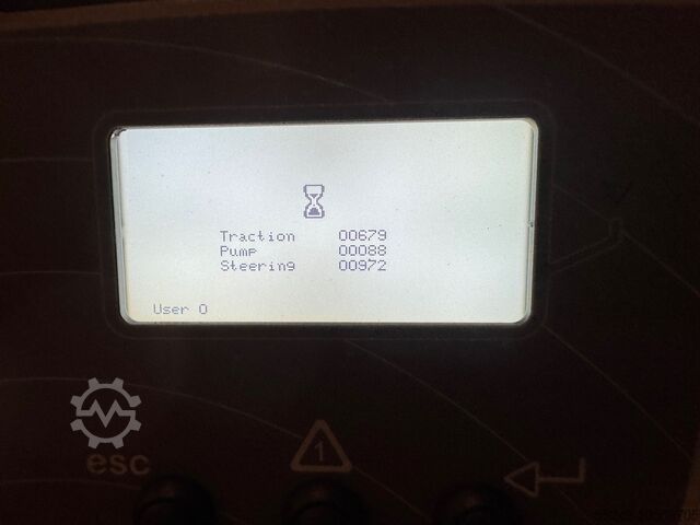 Gaffeltruck til højlager Mitsubishi SBR 12 N