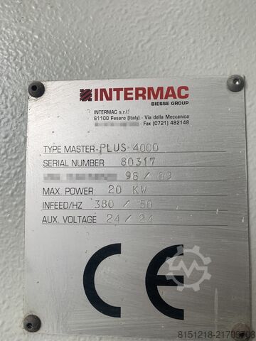 Maşină de frezat piatră INTERMAC Master plus’s 2000