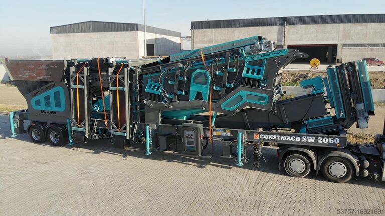Sprzęt do kruszenia Mobile sand screening and washing plant Mobile sand screening and washing plant