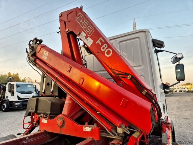 φορτηγό με γερανό και ανατρεπόμενο Iveco EUROCARGO 120E24 K