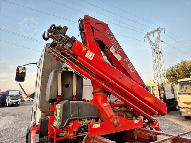 φορτηγό με γερανό και ανατρεπόμενο Iveco EUROCARGO 120E24 K