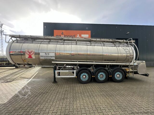 Citerne alimentaire Feldbinder LEBENSMITTEL / LEVENSMIDDELEN FOOD / 33.500L / ...