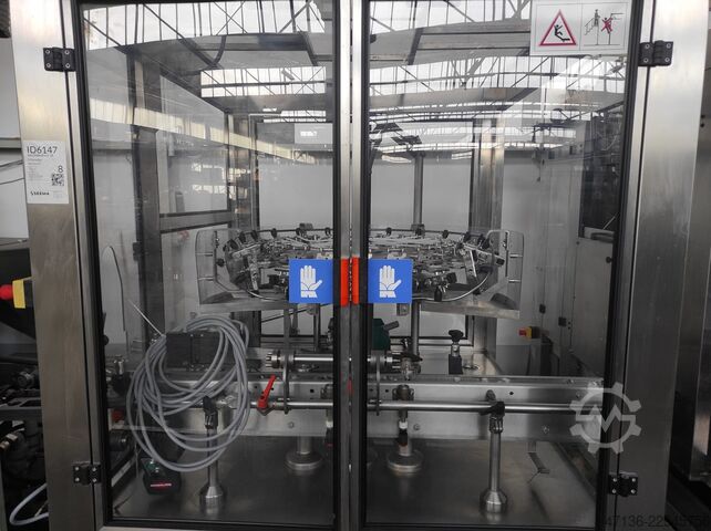Monobloc à vin mousseux avec 28 postes de remplissage Bertolaso ELETTRA 1400/23 Füller Rinser Naturkoker