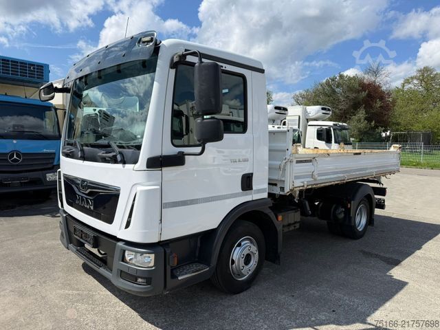 Kiepwagen bestelauto MAN TGL 8.180 K Kipper MEILLER 3-Seiten*2 X AHK