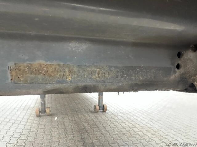 Przesuwne plandeki Krone SD Schuifzeil -Dak / SAF-Disc / Apk