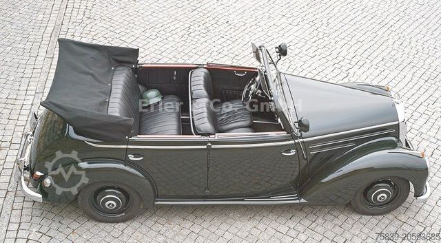 Van MERCEDES-BENZ 220 OTP, W 187, Offener Tourenwagen Polizei, 2 +