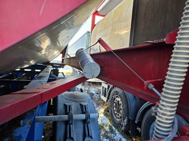 Swap body semitrailer SCHMITZ CARGOBULL 20" Tankconatinerchassis + Tankcontainer