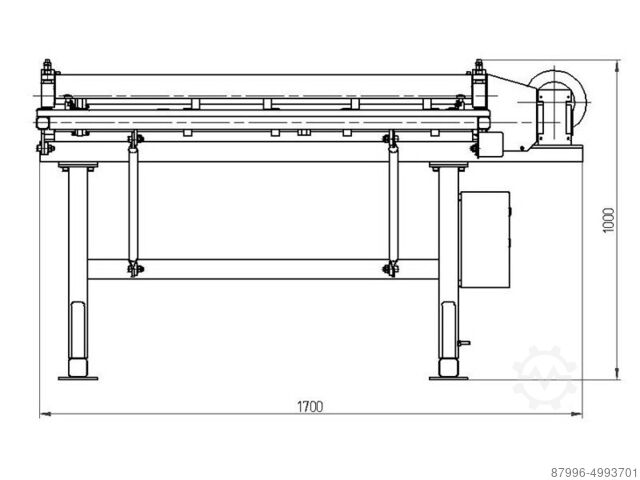 Op maat gesneden snijmachine LLC Evolutioner SM 1250x8