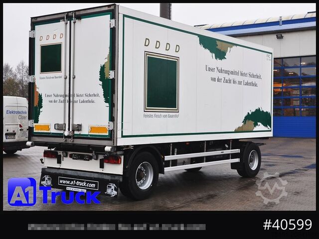 Køletrailer SCHMITZ Achwege & Tönjes, Rohrbahn, Fleisch, Schmitz Aufbau