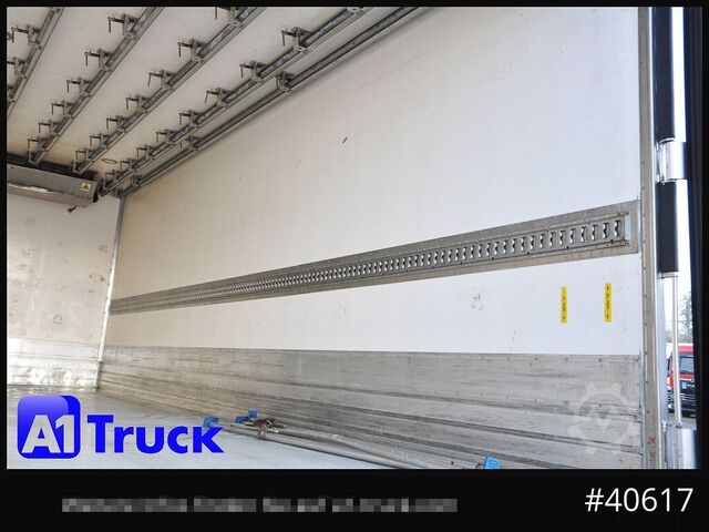 Koffer aanhanger KRONE Koffer ISO, stakr isoliert ehemaliger Kühlkoffer, Aluboden