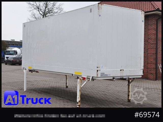 Výměnná nástavba s boxovou konstrukcí KRONE Wechselbrücke BDF 7,45 Koffer,  Textil 2750mm innen, 20 x vorhanden