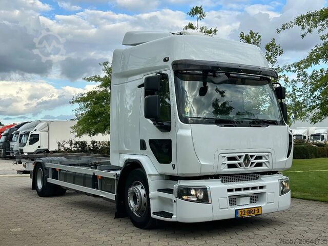 Containervervoer Renault D280.18 EURO6. 2021. BDF SYSTEEM