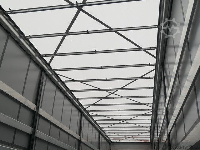 Semiremorcă deschisă cu prelată KÖGEL SN 24, Edscha, Palettenkasten, Luft-Lift, BPW