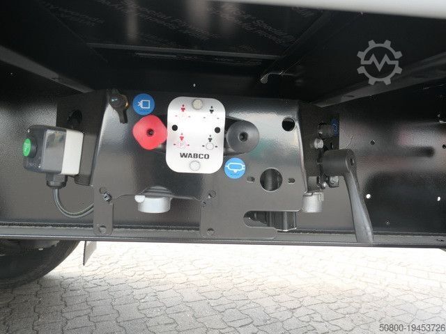 Semirimorchio con telone KÖGEL SN 24, Edscha, Palettenkasten, Luft-Lift, BPW