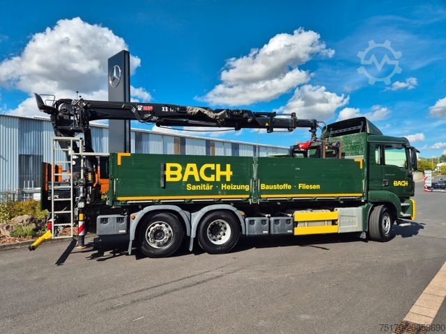 Autokran MAN TGS 26.420 6x2-4 LL Hiab 177K PRO 2 Stück