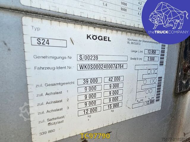 Posuvné plachty Kögel 