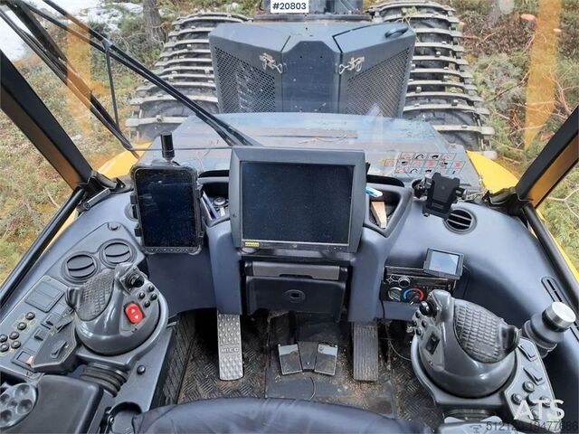 Høstmaskine Ponsse Ergo 8W harvester w/ H6 harvesting unit, tracks an