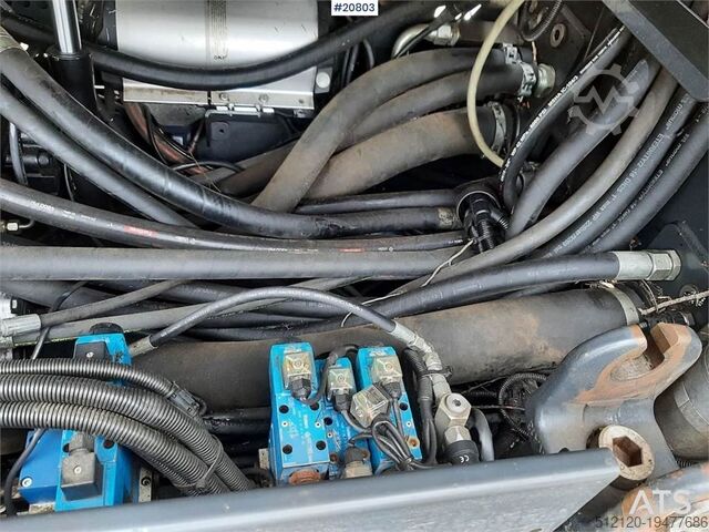 Høstmaskine Ponsse Ergo 8W harvester w/ H6 harvesting unit, tracks an