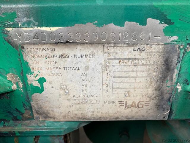 Tank LAG O-3-39 T Food Tank / 35000 LT / 3 compartments ...