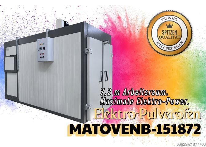 ⭐Elektro Toz Fırını | 7,2 m | Yeni⭐ Proton MATOVENB-151872