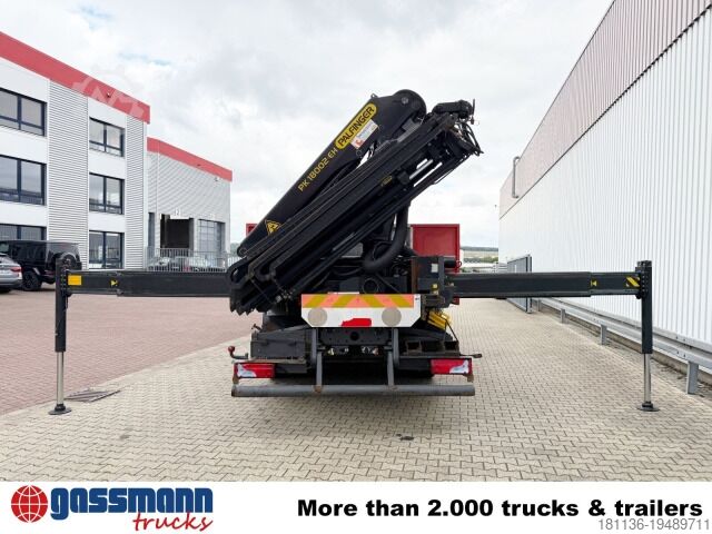 Vrachtauto met open laadbak MAN TGS 33.400 6x4 BB, Navi, Heckkran PK18002-EH C,