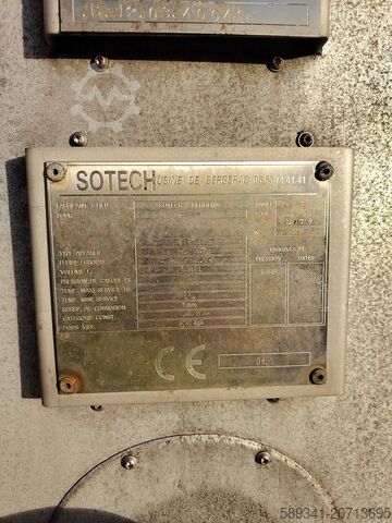 Stainless Steel Tank 350 HL – Cylindrical on Legs – Pressure / Insulated / Safety Ladder