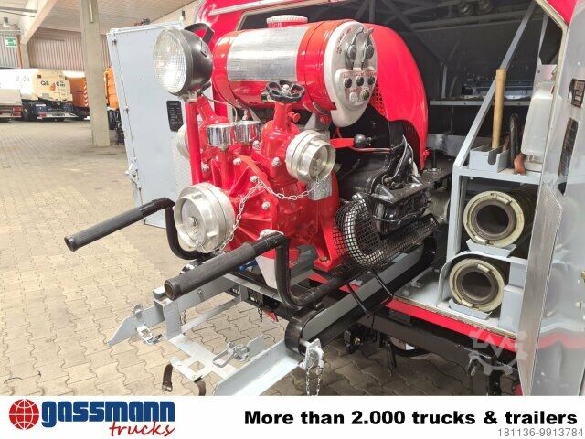 Feuerwehrfahrzeug IWK N1000, Tragkraftspritzenanhänger