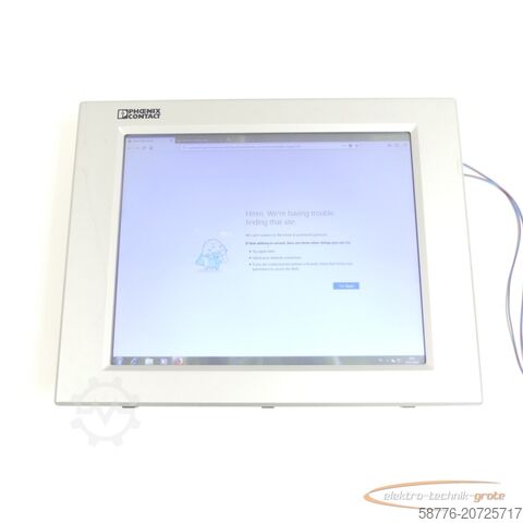 Component Phoenix Contact VL PPC 3000 Industrie-Panel-PC 2400184 SN:L100015397