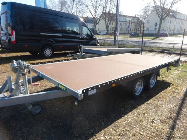 Remolque de automóvil UNSINN FZ-TECHNIK PU3542-13-2040 Hochlader 3,5t Winde Rampe 100KMH
