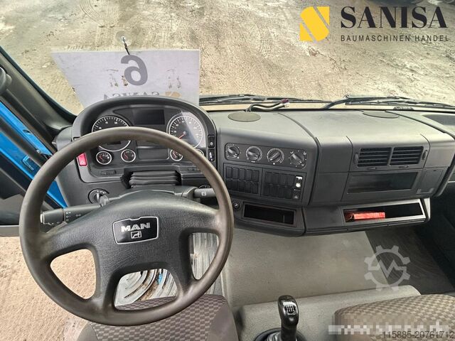 Trosmerni kamion sa bakšišom MAN TGL 8.210/3 Seitenkipper/Meiller Aufbau