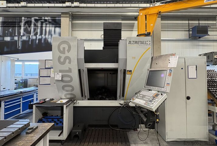 ALZMETALL GS1000 5-assige universele freesmachine ALZMETALL GS1000