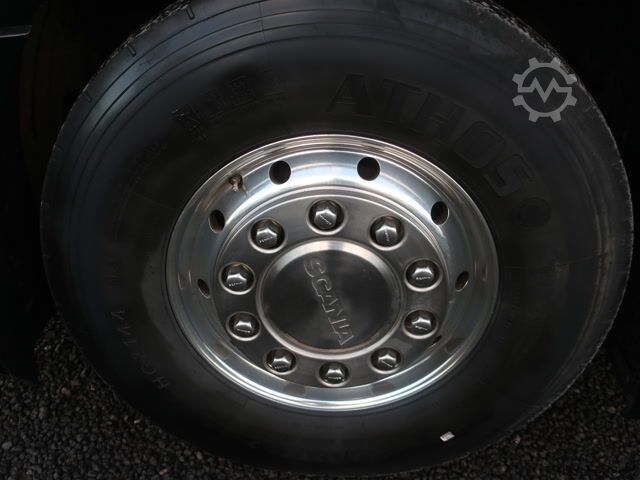 Roll-off tipper truck Scania R 500 6x2/4 NGS Lenkachse Meiller Leder Vollluft